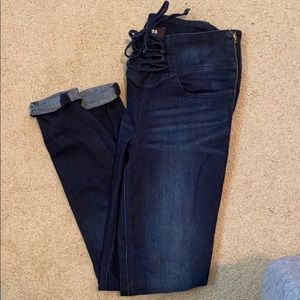 High Waisted Denim EXPRESS Jeggings